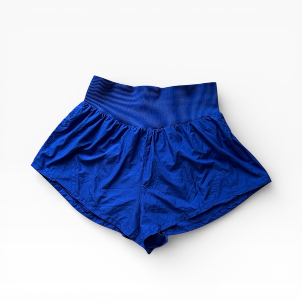 NWOT FP Movement by Free People Royal Blue Carpe Diem Athletic Shorts